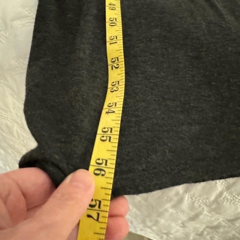 LOFT Dark Gray Blouson Maxi Dress Size Small - Picture 11 of 12